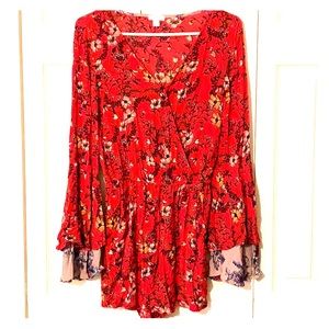boho style Romper! never worn